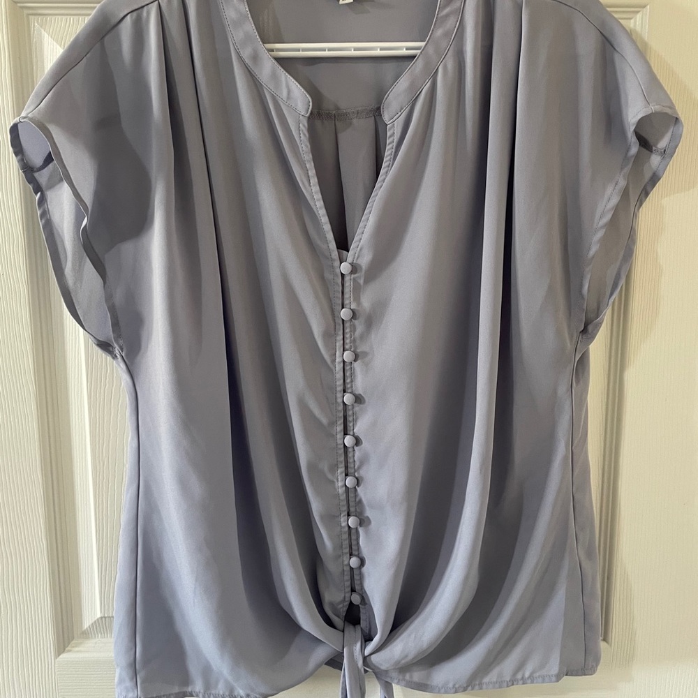 Kismet Tie-Front Blouse